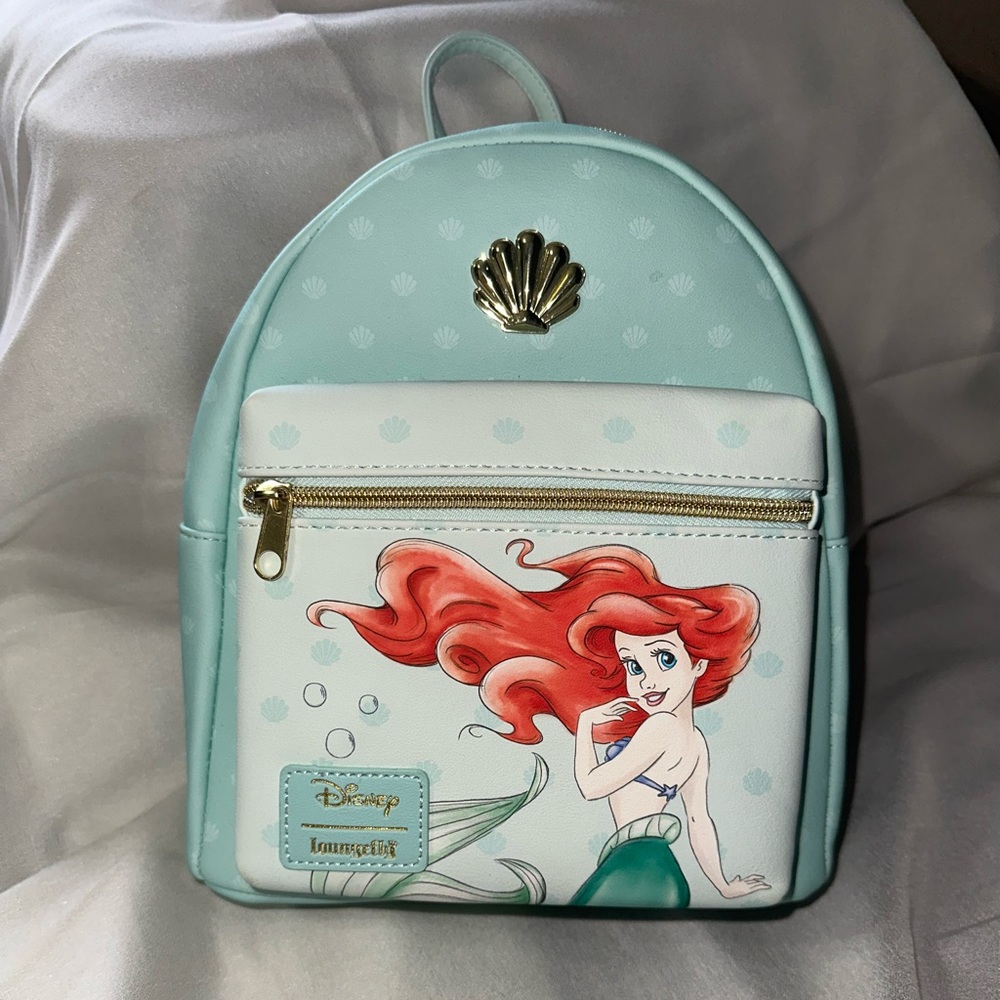 Brand new Loungefly Disney Little Mermaid backpack